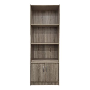 pak-383-000004-2 ΒΙΒΛΙΟΘΗΚΗ TEKARO PAKOWORLD ΣΕ SONOMA ΑΠΟΧΡΩΣΗ 60X29X166ΕΚ