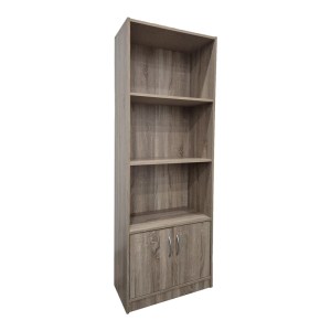 pak-383-000004 ΒΙΒΛΙΟΘΗΚΗ TEKARO PAKOWORLD ΣΕ SONOMA ΑΠΟΧΡΩΣΗ 60X29X166ΕΚ