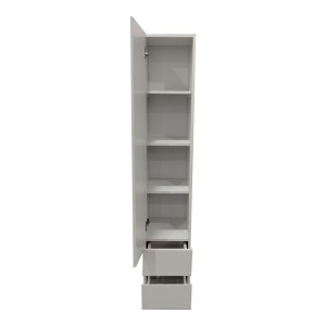 pak-383-000016-1 ΝΤΟΥΛΑΠΙ-ΣΤΗΛΗ ΜΕ ΚΑΘΡΕΠΤΗ LOSTRO PAKOWORLD ΣΕ ΛΕΥΚΗ ΑΠΟΧΡΩΣΗ 29.5X30X164.5ΕΚ