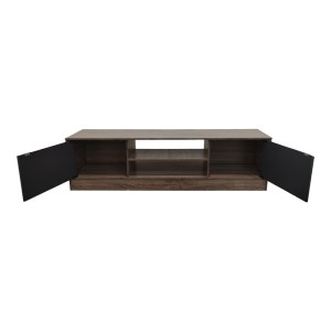 pak-383-000033-2 ΕΠΙΠΛΟ ΤΗΛΕΟΡΑΣΗΣ SASA I PAKOWORLD ΣΕ OAK-ΑΝΘΡΑΚΙ ΑΠΟΧΡΩΣΗ 150X35X41.5ΕΚ