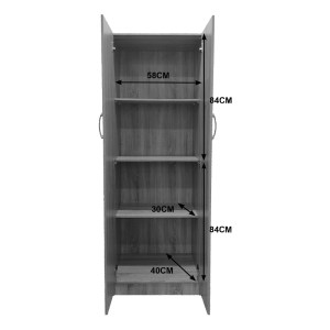 pak-383-000054-5 ΝΤΟΥΛΑΠΑ ΔΙΦΥΛΛΗ LEGO PAKOWORLD ΣΕ WENGE ΑΠΟΧΡΩΣΗ 60X42X180ΕΚ