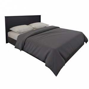 pak-383-000102 ΚΡΕΒΑΤΙ ATHOS PAKOWORLD ΣΕ WENGE ΑΠΟΧΡΩΣΗ 160X200ΕΚ