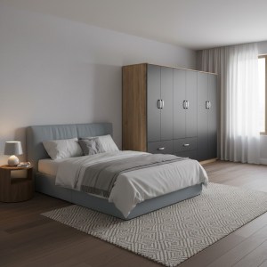 pak-383-000242 ΝΤΟΥΛΑΠΑ ΕΞΑΦΥΛΛΗ LEGO PAKOWORLD SONOMA-ΑΝΘΡΑΚΙ 240X42X180ΕΚ