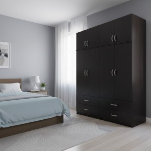 pak-383-000249 ΝΤΟΥΛΑΠΑ ΤΕΤΡΑΦΥΛΛΗ ΜΕ ΣΥΡΤΑΡΙΑ ΚΑΙ ΠΑΤΑΡΙ LEGO PAKOWORLD WENGE 160X42X240ΕΚ