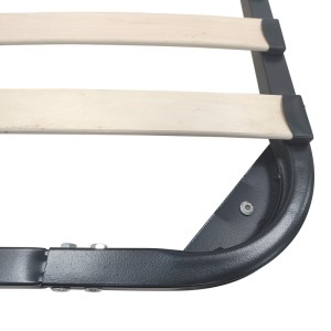 pak-386-000002-3 ΣΟΜΙΕΣ ΜΕΤΑΛΛΙΚΟΣ AMASO PAKOWORLD ΣΕ ΜΑΥΡΗ ΑΠΟΧΡΩΣΗ 90X190X28ΕΚ