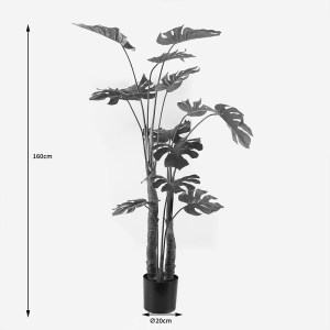 pak-391-000017-3 ΔΙΑΚΟΣΜΗΤΙΚΟ ΦΥΤΟ ΣΕ ΓΛΑΣΤΡΑ DELICIOSA I INART ΠΡΑΣΙΝΟ Φ90X160ΕΚ