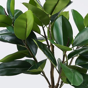 pak-391-000021-1 ΔΙΑΚΟΣΜΗΤΙΚΟ ΦΥΤΟ ΣΕ ΓΛΑΣΤΡΑ FICUS LYRATA INART ΠΡΑΣΙΝΟ Φ70X130ΕΚ