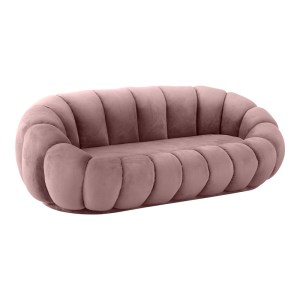 pak-392-000002 ΚΑΝΑΠΕΣ EMBRACE PAKOWORLD ΒΕΛΟΥΔΟ ΣΕ ΣΑΠΙΟ ΜΗΛΟ ΑΠΟΧΡΩΣΗ 180X105X65ΕΚ