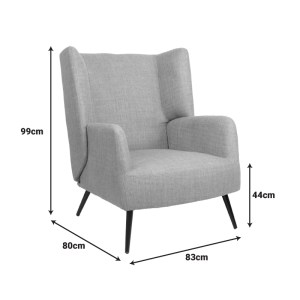 pak-393-000024-7 ΠΟΛΥΘΡΟΝΑ MARETA PAKOWORLD ΚΙΤΡΙΝΟ ΥΦΑΣΜΑ ΜΕ ΠΟΔΙ ΣΕ ΜΑΥΡΗ ΑΠΟΧΡΩΣΗ 83X80X99ΕΚ