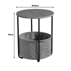 pak-395-000002-3 ΒΟΗΘΗΤΙΚΟ ΤΡΑΠΕΖΙ FREDAMI PAKOWORLD SONOMA Φ40X50ΕΚ