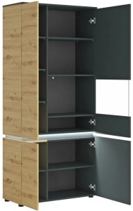 pol - 162085289 ΒΙΤΡΙΝΑ GLIMMER ΨΗΛΗ-FUSIKO-MAVRO-ΔΕΞΙΑ