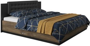 pol - 162422229 ΚΡΕΒΑΤΙ SIGON-KAFE SKOURO-160 X 200