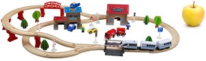 pol-162691179 ΠΑΙΔΙΚΟΣ ΣΙΔΗΡΟΔΡΟΜΟΣ ΜΕ ΤΡΕΝΑΚΙ JOYLAND WAGON