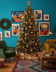 pol-162779919 ΧΡΙΣΤΟΥΓΕΝΝΙΑΤΙΚΟ ΔΕΝΤΡΟ LUX 210CM ΠΡΑΣΙΝΟ