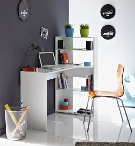 pol - 16285969 ΓΡΑΦΕΙΟ-ΒΙΒΛΙΟΘΗΚΗ CORNER-ΛΕΥΚΟ