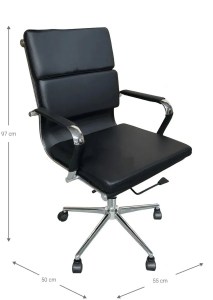 pol - 162883709 ΚΑΡΕΚΛΑ ΓΡΑΦΕΙΟΥ VEILSTONE LOW-MAURO