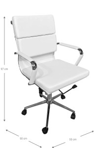 pol - 162883719 ΚΑΡΕΚΛΑ ΓΡΑΦΕΙΟΥ VEILSTONE LOW-LEUKO