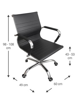 pol-162883829 ΚΑΡΕΚΛΑ ΓΡΑΦΕΙΟΥ CYGON LOW-MAURO