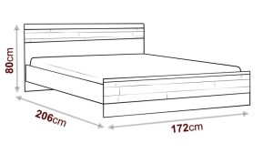 pol - 16632689 ΚΡΕΒΑΤΙ RIMINO