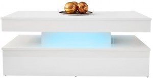 pol-5903211195730_1_1 ΤΡΑΠΕΖΑΚΙ ΣΑΛΟΝΙΟΥ GLOSSA 2D ΜΕ LED-LEUKO-LEUKO GUALISTERO