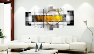 pol-a1-acrylglasbild193_2_1 ΠΙΝΑΚΑΣ ΣΕ ΑΚΡΥΛΙΚΟ ΓΥΑΛΙ - GOLDEN SHOT [GLASS] - 100X50