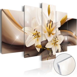 pol-a1-acrylglasbild249_1 ΠΙΝΑΚΑΣ ΣΕ ΑΚΡΥΛΙΚΟ ΓΥΑΛΙ - SHINY LILY [GLASS] - 100X50