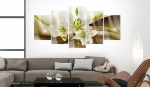 pol-a1-acrylglasbild253_2_1 ΠΙΝΑΚΑΣ ΣΕ ΑΚΡΥΛΙΚΟ ΓΥΑΛΙ - MODERN LILY [GLASS] - 200X100