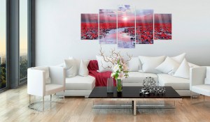 pol-a1-acrylglasbild299_2_1 ΠΙΝΑΚΑΣ ΣΕ ΑΚΡΥΛΙΚΟ ΓΥΑΛΙ - THE RIVER OF LOVE [GLASS] - 100X50