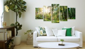 pol-a1-acrylglasbild309_2_1 ΠΙΝΑΚΑΣ ΣΕ ΑΚΡΥΛΙΚΟ ΓΥΑΛΙ - GREEN SANCTUARY [GLASS] - 200X100