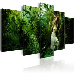 pol-a1-n1435-dkx_1 ΠΙΝΑΚΑΣ - LOST IN GREENERY 200X100