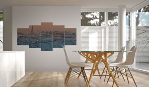 pol-a1-n1767_2_1 ΠΙΝΑΚΑΣ - PARIS - THE DARKNESS FALLS 100X50