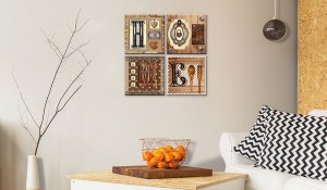 pol-a1-n2669_2_1 ΠΙΝΑΚΑΣ - THERE IS NO PLACE LIKE HOME 40X40