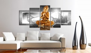 pol-a1-n2738_2_1 ΠΙΝΑΚΑΣ - BUDDHIST PRAYER 200X100
