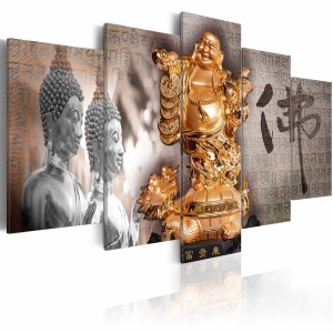 pol-a1-n2797_1 ΠΙΝΑΚΑΣ - SMILE TO BUDDHA! 100X50