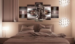 pol-a1-n3016_2_1 ΠΙΝΑΚΑΣ - SLEEPING BUDDHA IN REDS 200X100