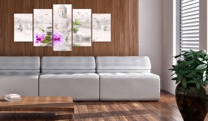 pol-a1-n3298_2_1 ΠΙΝΑΚΑΣ - WHITE BUDDHA 100X50