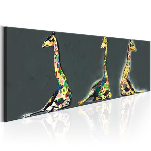 pol-a1-n5871-dkx_1 ΠΙΝΑΚΑΣ - COLOURFUL GIRAFFES 135X45