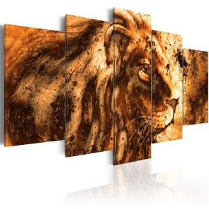 pol-a1-n6071-dkx_1 ΠΙΝΑΚΑΣ - BEAUTIFUL LION 200X100