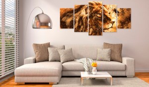 pol-a1-n6071_2_1 ΠΙΝΑΚΑΣ - BEAUTIFUL LION 100X50