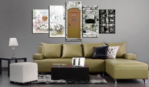 pol-a1-n6083_2_1 ΠΙΝΑΚΑΣ - HOME OF LOVE 200X100