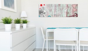 pol-a1-n6175_2_1 ΠΙΝΑΚΑΣ - HOME: HOUSE + LOVE 135X45