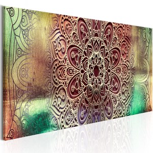 pol-a1-n6552-dk150_1 ΠΙΝΑΚΑΣ - COLOURFUL MANDALA 150X50