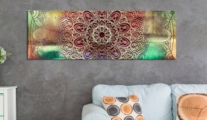 pol-a1-n6552_2_1 ΠΙΝΑΚΑΣ - COLOURFUL MANDALA 135X45