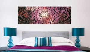 pol-a1-n6556_2_1 ΠΙΝΑΚΑΣ - RUBY MANDALA 135X45