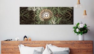 pol-a1-n6557_2_1 ΠΙΝΑΚΑΣ - EMERALD MANDALA 135X45