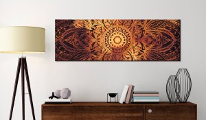 pol-a1-n6558_2_1 ΠΙΝΑΚΑΣ - AMBER MANDALA 120X40