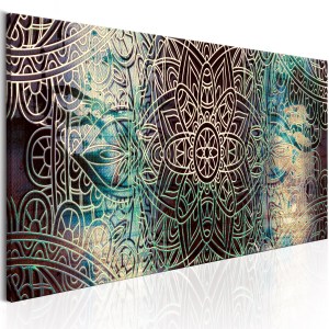 pol-a1-n6559-dkx_1 ΠΙΝΑΚΑΣ - MANDALA: KNOT OF PEACE 135X45