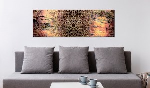 pol-a1-n6560_2_1 ΠΙΝΑΚΑΣ - MANDALA: SUNNY POETRY 120X40