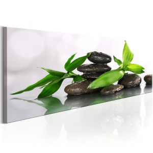 pol-a1-n6565-dk150_1 ΠΙΝΑΚΑΣ - SPA: BAMBOO AND STONES 150X50