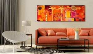 pol-a1-n6596-dk_2_1 ΠΙΝΑΚΑΣ - AFRICAN COLLAGE 120X40